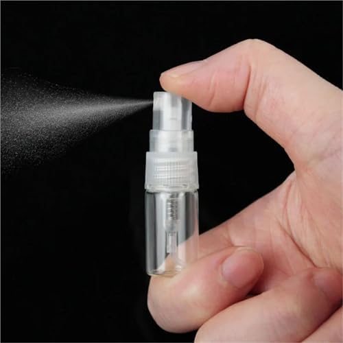 50pcs Empty Glass Spray Bottles Mini Perfume Atomizer Travel Sample Vials - Image 3