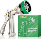HOSUN 100% Metal Heavy Duty Garden Hose Nozzle Sprayer by HOSUN