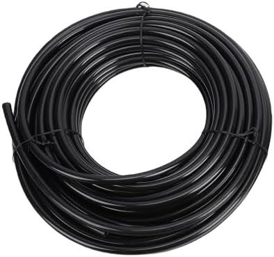 Jiawu 65FT Drip Irrigation Kit Adjustable Watering System for Garden Yard Lawn Greenhouse - Copper Nozzles, Aluminum Micro Sprayers, Compatible (8mm 20m Universal Dual Outlet) - Image 5