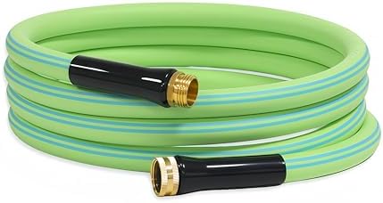 Atlantic Garden Hose 12 ft Green 5/8" Heavy Duty Water Hose Extension by Atlantic