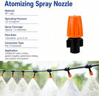 DIY Adjustable Outdoor Water Mister Patio System with Complete Kit - Image 4