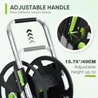 Garden Hose Reel Cart, Holds 75-150 Feet of 5/8" Hose - Image 3