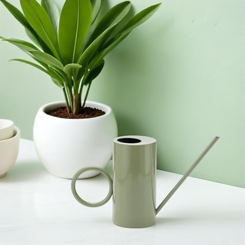 Watering Can with Long Spout 1500ml Stainless Steel 51oz - Image 4