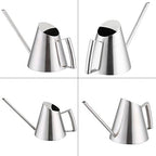 Watering Can Indoor Plants, Metal Can with Long Spout Stainless Steel Watering Pot for Indoor House Plants Bonsai Outdoor Garden 900ml/31.7oz - Image 7