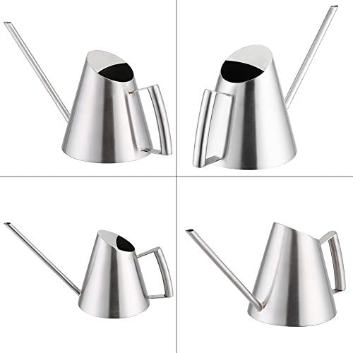 Watering Can Indoor Plants, Metal Can with Long Spout Stainless Steel Watering Pot for Indoor House Plants Bonsai Outdoor Garden 900ml/31.7oz - Image 7