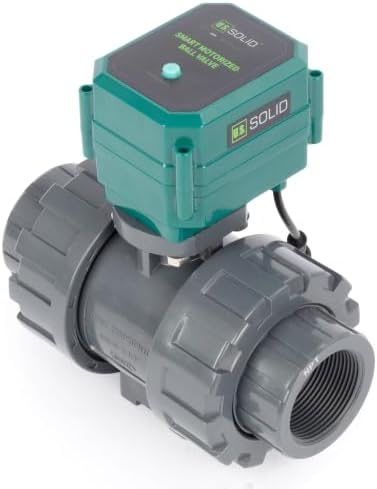 U.S. Solid 1-1/2" Smart WiFi UPVC Motorized Ball Valve, Automatic Water Shutoff, App Remote Control with Real-Time Status Feedback, IP65 Water-Resistant, 5V DC USB Powered - Image 5