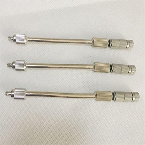 Nozzle Extension Brass Flexible Mist Mist Nozzles Extension Rod For Outdoor Misting System, 10/24 UNC Thread For Garden, Humidification, Outdoor Cooling, Dust Control, (Size:45cm/17.7inch,Color:10pcs) - Image 7