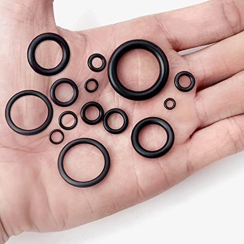 ZDBB 1395PCS 24 Size O Ring Kit+16 Size Rubber Washers Assortment Kit for Plumbing Faucet Water Pipe Garden Hose Washers Shower Heads Gasket Repair and Air or Gas Connections - Image 5