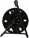 Woods Heavy Duty Metal Extension Cord Reel Stand, Holds up to 100 Ft 14/3 Cords, Black, 22849 by Woods