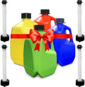 KP Utility 1-Gallon Watering & Storage Can – Durable Leak-Proof Flexible Pour Spout, Secure Cap & Easy Carry Handle by KOOLPRODUCTS