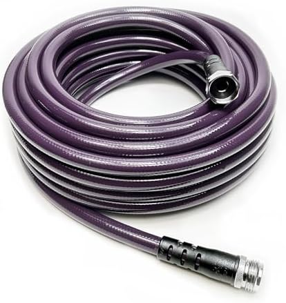 Water Right Polyurethane Garden Hose, 100 Ft, Non-toxic, 1/2” ID, Eggplant - Image 2