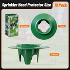 10Pack Sprinkler Head Protector, Cuttable Design, ABS Plash Guard - Image 5