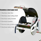 Outdoor Hose Holder Storage, Portable/Wall Hose Reel Set, Heavy Duty Garden Hose Reel with Flexible 2/1" PVC Rubber Hose, Home Hose Storage Solution (Color : 25m) - Image 7