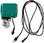 U.S. Solid 3/4" Smart Motorized Ball Valve - Remote App Mobile Control NSF Certified 304SS Electrical Ball Valve with Manual Switch, 5V DC USB Connection - Image 6