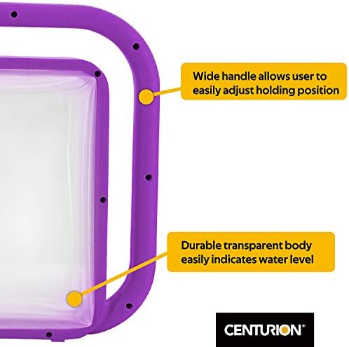 Centurion 1408 Foldable Clear Plastic Watering Can,1.5 Gal with Rotating Nozzle, Long Stem Spout, Compact Ergonomic Design with Sprinkler & Pouring System Ideal for Indoor/Outdoor Gardening - Lavender - Image 3