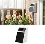 Diydeg Solar Automatic Drip Irrigation System, Water Proof Plant Watering Kit with Dual Charging Options Customizable Schedule, Solar Irrigation Controller for Garden Balcony Patio - Image 4