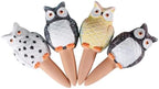 4 Pack Owl Shaped Drip Irrigation Device Top Refill Design Slow Release Self Watering Planter Insert Cute Self Watering Plant Spike for Indoors Outdoors Potted Plants (A) by Unknown