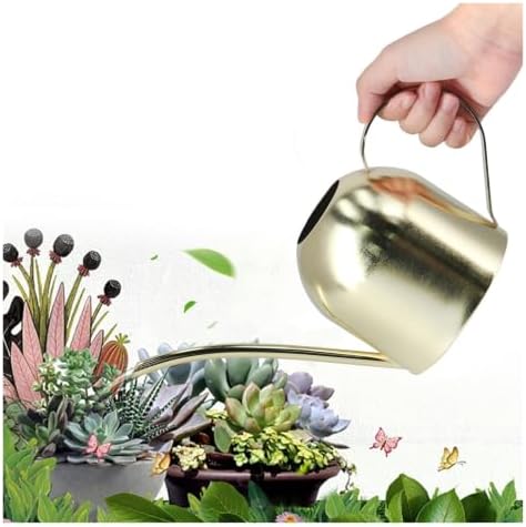 1000ML Watering Pot, Large Capacity Arc Shaped Spout Design - Image 6