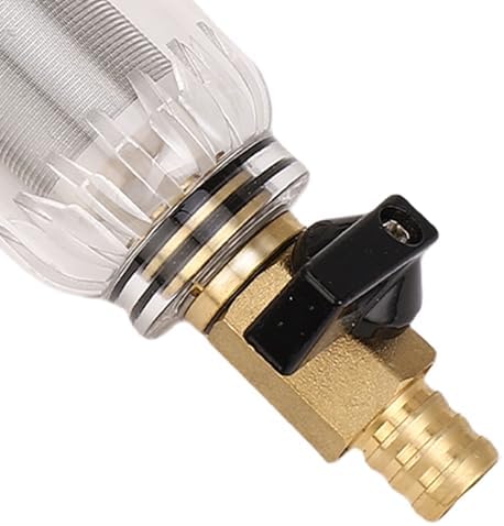 1in DN25 Water Pressure Regulator, Brass Pressure Reducer, Home Regulator with Backwash Filter & Meter Fittings, Ideal for RV Travel Trailer Water Hose - Image 7