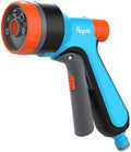 FLO-PRO - Multi Spray Gun: 7 x patterns soft, rose, fan, fill, mist, jet, cone. Hose gun includes trigger with lock & flow control. Garden hose pipe spray gun ideal for everyday use. Fits all brands by Unknown