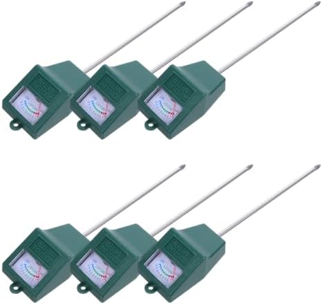 6pcs Soil Moisture Meter Garden Tester for Vegetables and Landscaping by GETAJGHSD