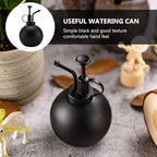 SUPVOX 304 Stainless Steel Watering Pot and Handheld Spray Kettle for Indoor Plants, 500ml Black Gardening Tool with Fine Mist Sprinkler for Household Use - Image 5
