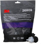 3M Performance Pressure HVLP Atomizing Head Refill Kit 26809, White, 0.9 by 3MAutomotive