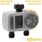 Solterra 28153 Single-Dial Two-Outlet Hose Timer, Gray - Image 3