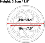 Thickened PP Resin Plant Saucers, Bottom Protrusion Design, Watering Tray - Image 2