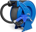 Fuel Hose Reel 3/4" x 50', Spring-Driven Retractable Diesel Reel by Brearo