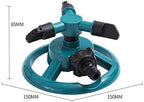 Lawn Garden Sprinkler 360 Degree Automatic Garden Sprinklers Watering Grass Lawn Rotating Water Sprinkler - Image 5