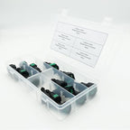 AC PERFORMANCE 15PCS Assorted Fuel Line Straight Quick Connector Kit, SAE 7.89mm & 9.49mm & 9.89mm to 8mm, 6.3mm to 6mm, 11.8mm to 10mm - Image 4