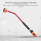 Adjustable Water Sprayer Wand Durable High Rise Stick Sprinkler Aluminum Alloy Plastic Plant Watering Wand for Garden Yard Farm (60CM) - Image 7