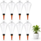 8Pcs Self Watering Globes 500ML Plant Waterer Device Transparent by Unknown