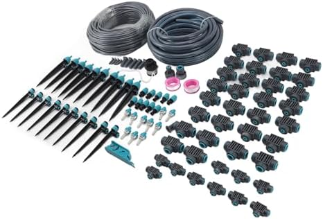 Drip Irrigation System Adjustable 3 Modes for Garden Watering with 15m Thick Hose and 50m Thin Hose - Image 3