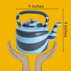 African Delights Watering Can - 1 Gallon Plastic Colorful Watering Jug - Watering Can - Made in Africa - Lota for Bathroom Blue/Black - Image 4