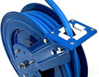 BLUBIRD BBRHD3850 18ga. Retractable Hose Reel with 3/8" X 50' Air Hose, 12 Point Ratcheting Gear, Next-Gen Rubber, Lightest, Strongest, Most Flexible, 300 PSI, -50F to 190F Degrees, Polyester Braided - Image 3
