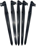 13-Inch Heavy-Duty Irrigation Support Stake for 1/4" Drip Tubing – Industrial Grade Riser Stake (100 Pack) by Unknown