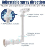 Pool Fountain,Adjustable Spray Direction Pool Sprinkler Fountain with 5 Water Nozzles for Above Ground Inground Pools Cooling - Image 3