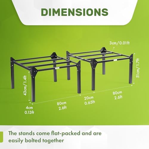 vegepod - Raised Garden Bed - Self Watering Container Garden Kit with Protective Cover, Easily Elevated to Waist Height, 2 Years Warranty (Large, Stand) - Image 4