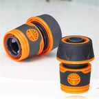 6PCS Water Hose Quick Connectors Plastic Rubber Coupler Pipe Adapter with Shut Off Valve for Irrigation System - Image 5