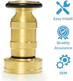 Fire Hose Nozzle 2" NPSH/NPT Fire Fighter Hose Nozzle 100 psi 75 gpm - Image 6