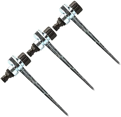 3 Pcs Lawn Sprinkler Spike Thread Watering Sprayer Connector Ground Plug Base for Grass Yard - Image 4
