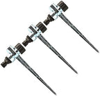 3 Pcs Lawn Sprinkler Spike Thread Watering Sprayer Connector Ground Plug Base for Grass Yard - Image 4