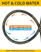 3/8" Pressure Washer Hose 100ft 4800PSI with Swivel Quick Connector - Image 6