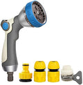 Water Hose Nozzle Sprayer, 8 Spray Patterns, Stepless Speed Regulation Garden Hose Nozzle, Garden Hose Spray Nozzle by Unknown