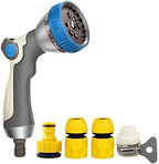 Water Hose Nozzle Sprayer, 8 Spray Patterns, Stepless Speed Regulation Garden Hose Nozzle, Garden Hose Spray Nozzle by Unknown