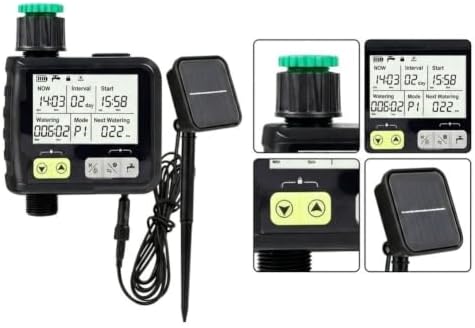 Solar Drip Irrigation Timer Rain Sensor 9 Modes - Image 4