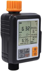 AYNEFY Irrigation Timer IP55 Digital Garden Watering Controller, Programmable Faucet Sprinkler Timer for Lawn Flower Bed Vegetable Pot, Operated 1-40°C - Image 3