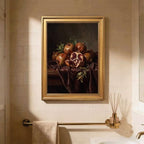 Gold Vintage Framed Pomegranate Still Life Wall Art Classic Fruit Print - Image 5